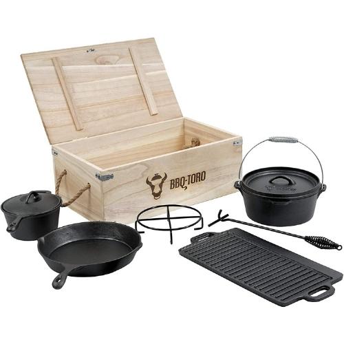 BBQ-Toro Dutch Oven Set 7-teilig